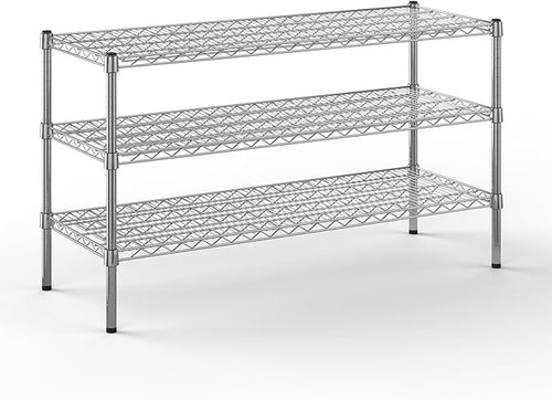 18" Deep x 48" Wide x 27" Height Wire Shelving Kit | 3-Tier | NSF Commercial by Regal+Altair