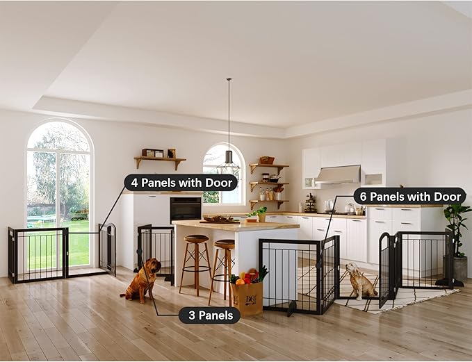 JSB 96-inch Extra Wide 30-inch Tall Dog gate - Image 4