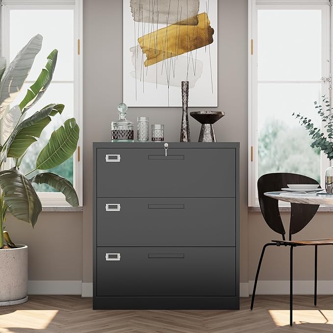 Lateral File Cabinet, Metal Filing Cabinet - Image 2