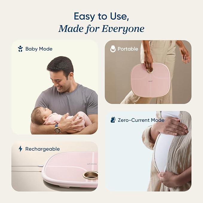 Etekcity Rechargeable Pink Smart Scale - Image 6