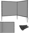 Patio 5' x 11' Outdoor Privacy Screen Freestanding Temporary Fence Panels Net by Patio