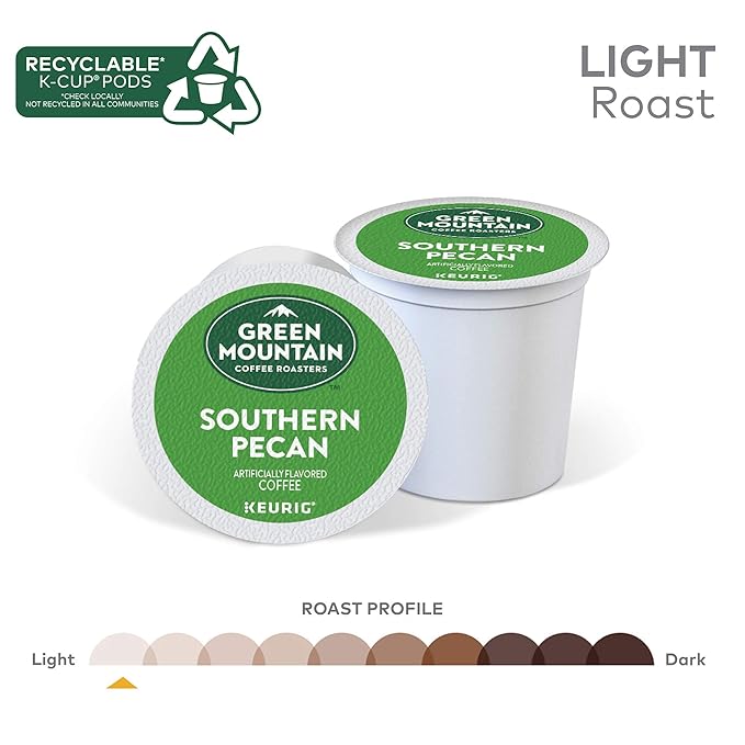 Green Mountain Coffee Roasters Southern Pecan, Single-Serve Keurig K-Cup Pods - Image 4