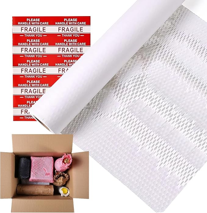 Honeycomb Packing Paper, Recyclable Moving Supplies Bubble Packing Wrap by Besitek