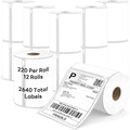 Compatible DYMO 1744907 4" x 6" Direct Thermal Shipping Labels, Strong Adhesive by Unknown