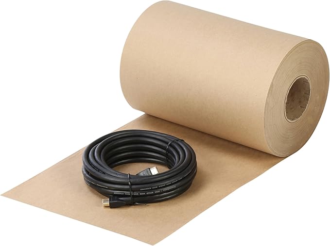 The Boxery Kraft/Brown Kraft Paper Roll, 12” x 5520”-70lb. Thickness - Image 2