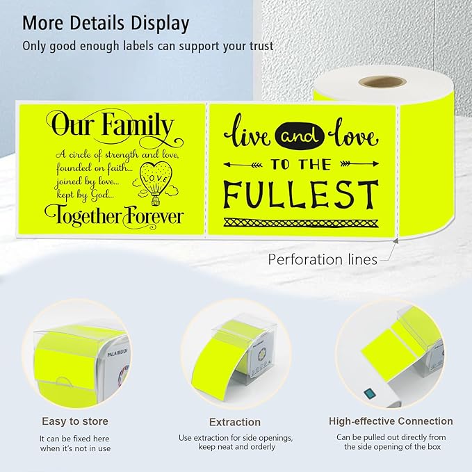 3x5 Inch Thermal Label Stickers, Moving Boxes, Address & Inventory Organization - Image 4