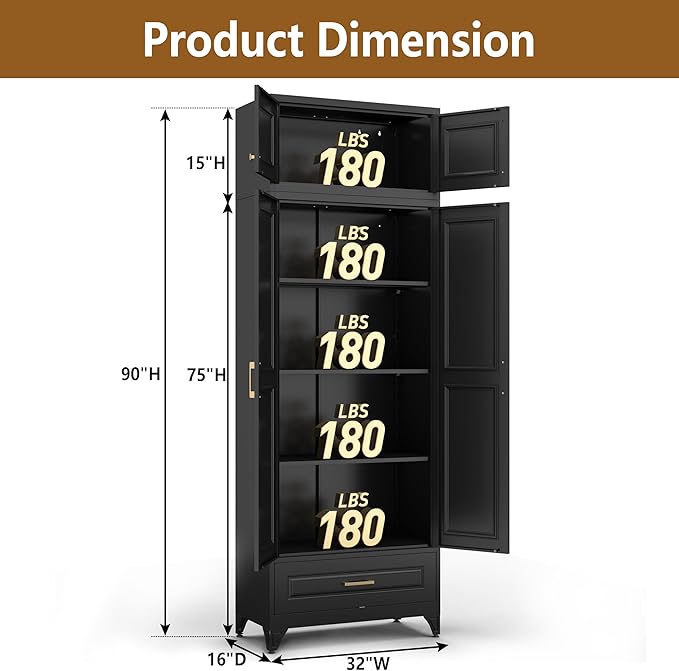 Kitchen Cabinet, Food Pantry cabinets - Image 3