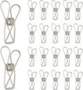 PATIKIL 50Pcs Paper Office Binder Clips, 1.26" Small Metal Wire Hollow Out by PATIKIL