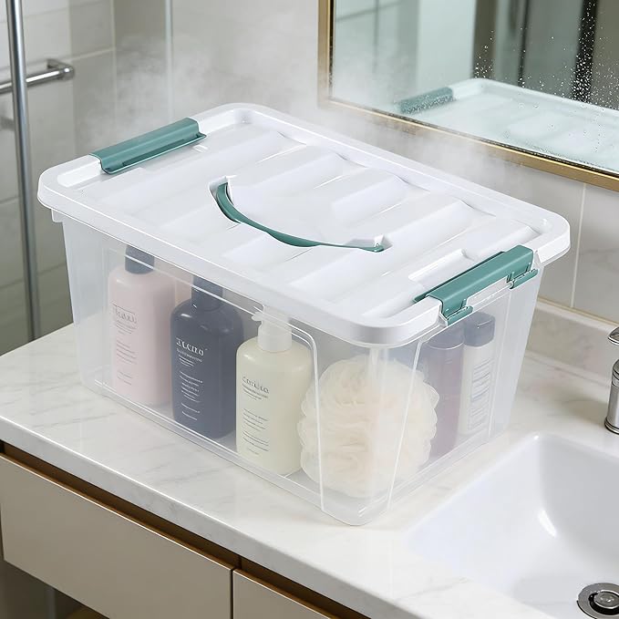 14 Quart Plastic Storage Bins - Image 7