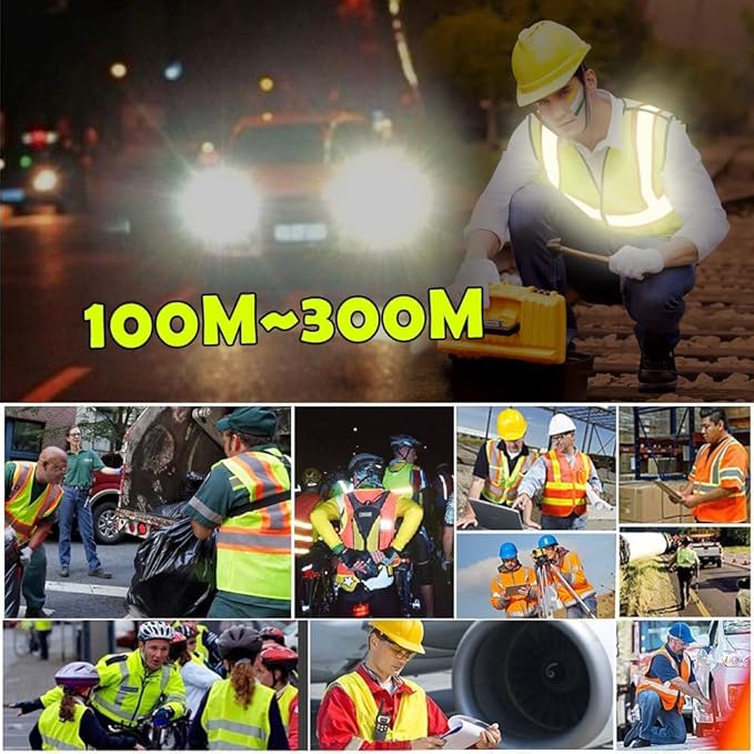 YOWESHOP High Reflective Visibility Safety Vest Custom Your Logo Safety Workwear - Image 6