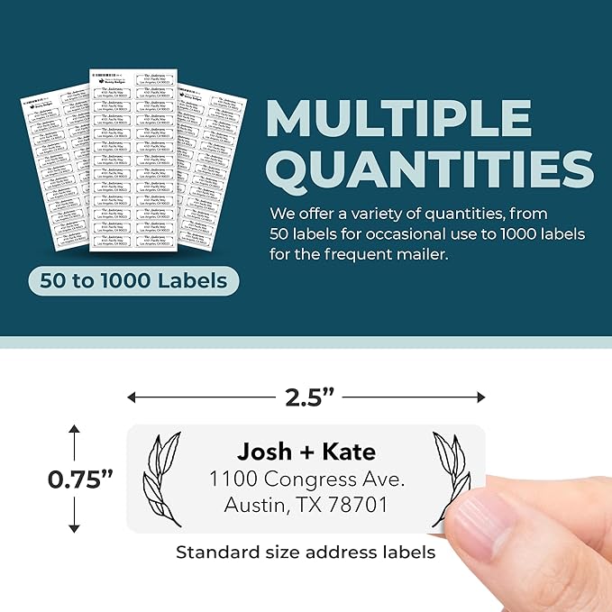 Personalized Return Address Labels - Image 3
