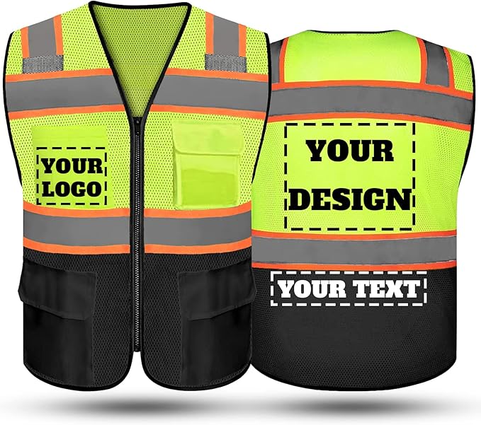 Safety Vest Reflective High Visibility by evershare