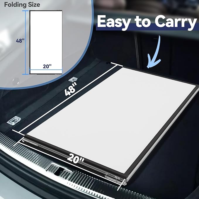 Large White Board for Wall, Magnetic Dry Erase Whiteboard, Foldable 60x48 Inches - Image 7