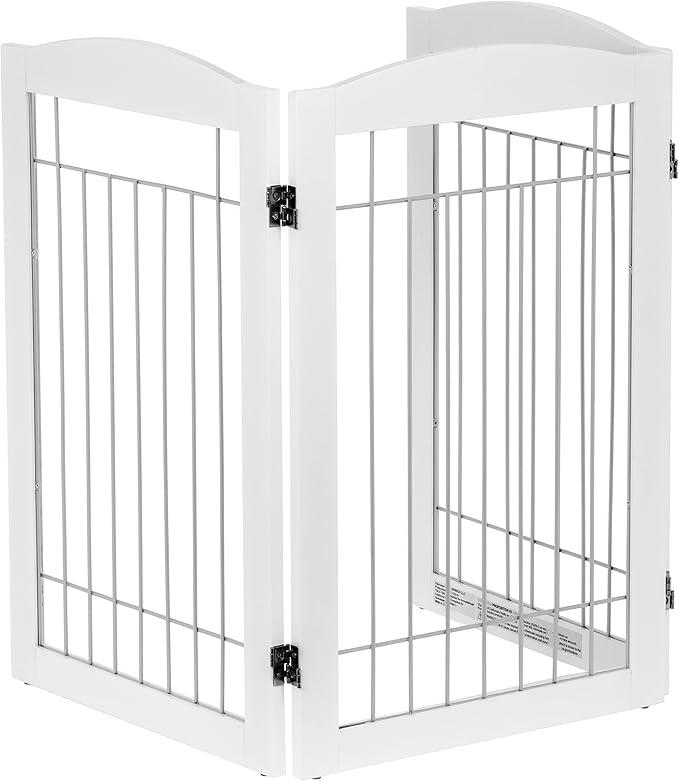 Spirich Freestanding Wire Pet Gate - Image 7