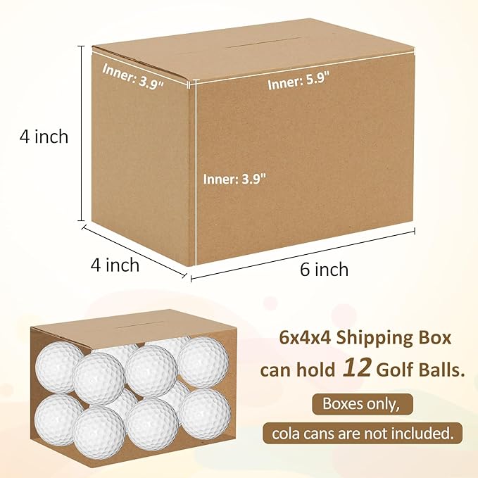 Eupako 6x4x4-Small-Shipping-Boxes-30-Pack-Brown-Corrugated-Box-Mailers - Image 2