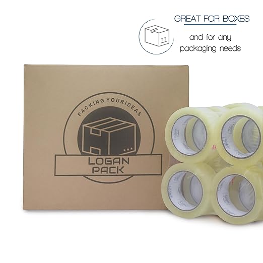 Clear Packing Tape, 36 Rolls Heavy Duty Packaging Tape - Image 6