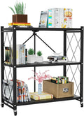 Lifetime Home 3-Tier Foldable Storage Shelf by BestSellingProducts