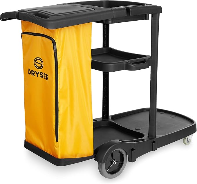 Dryser Commercial Janitorial Cleaning Cart on Wheels by Dryser