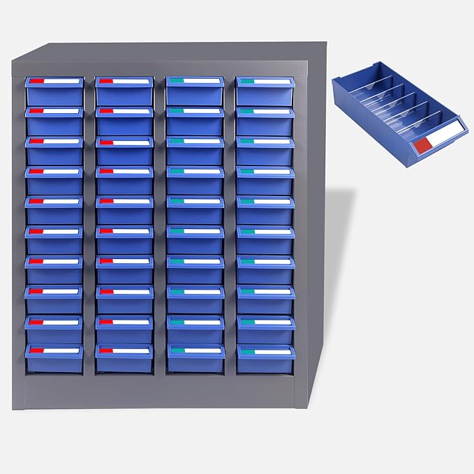 40 Drawer Parts Cabinet Organizer by KQZZIV-BulitforSafety
