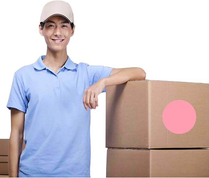 PARLAIM 3 Inch Round Color-Code Dot Stickers, 500 Color Coding Circle Labels - Image 4
