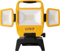 LUTEC 91.6W 10000 Lumen LED Work Light, Foldable Work Lights by LUTEC