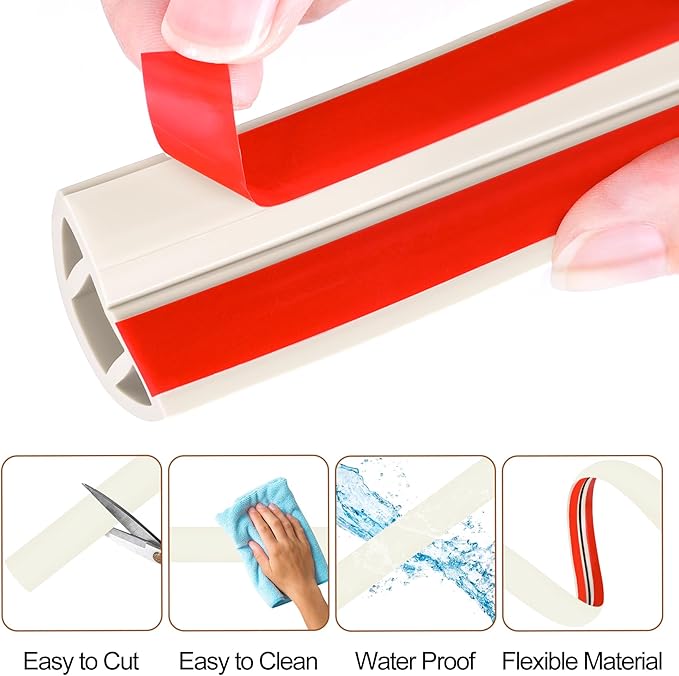 MYFAMIREA 10FT Floor Cord Cover - Image 3