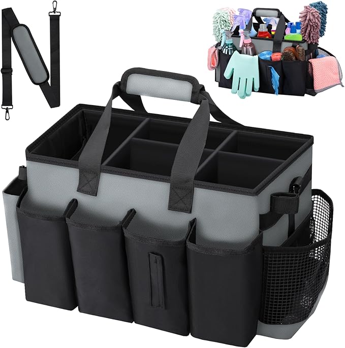 Wearable Large Cleaning Caddy Bag by Wigojoy