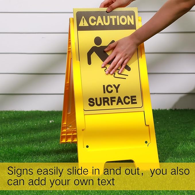 Macarrie 2 Pieces 24.5 x 12.6 Inch 'Caution - Image 6