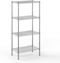 18" Deep x 30" Wide x 64" Height Wire Shelving Kit | 4-Tier | NSF Commercial by Regal+Altair