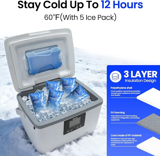 Cold Therapy Machine with Programmable Timer, Portable Ice Machine - Image 2