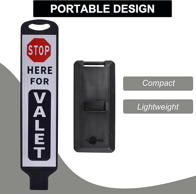 OrangeStar 2-Pack Valet Parking Signs - Image 4