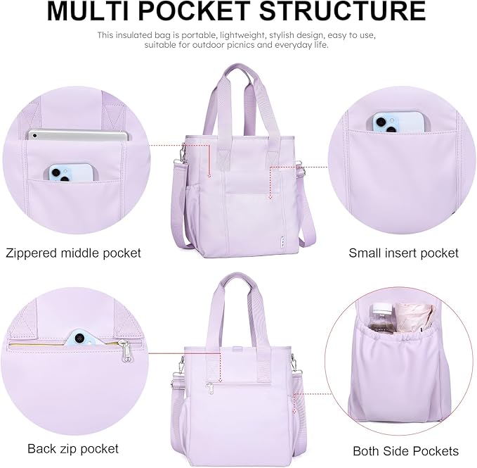 NOL Natural Organic Lifestyle Insulated Lunch Bag - Image 5