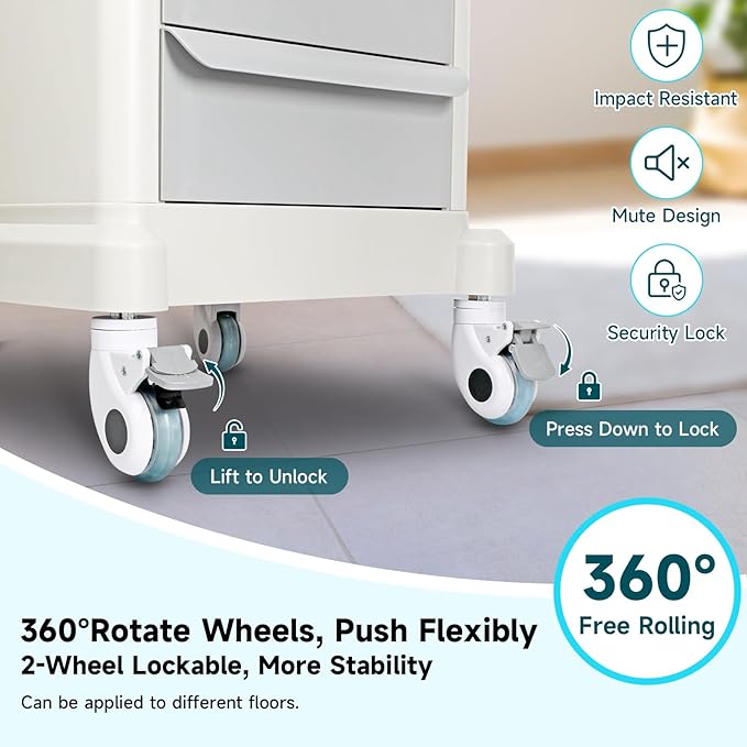 Mobile Ultrasound Trolley Cart Portable Ultrasound Imaging Scanner Vehicle - Image 5