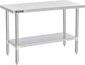DuraSteel 30x60 Stainless Steel Work Table by DuraSteel