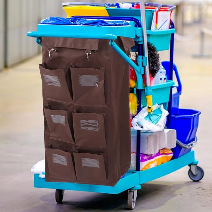 Generic High Capacity Janitorial Cart Bag - Image 5