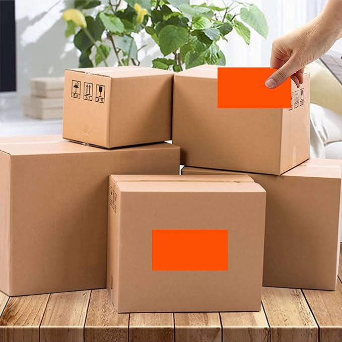 PARLAIM 3" x 5" Rectangle Color Coding Labels, 250 per Dispenser Box Roll - Image 5