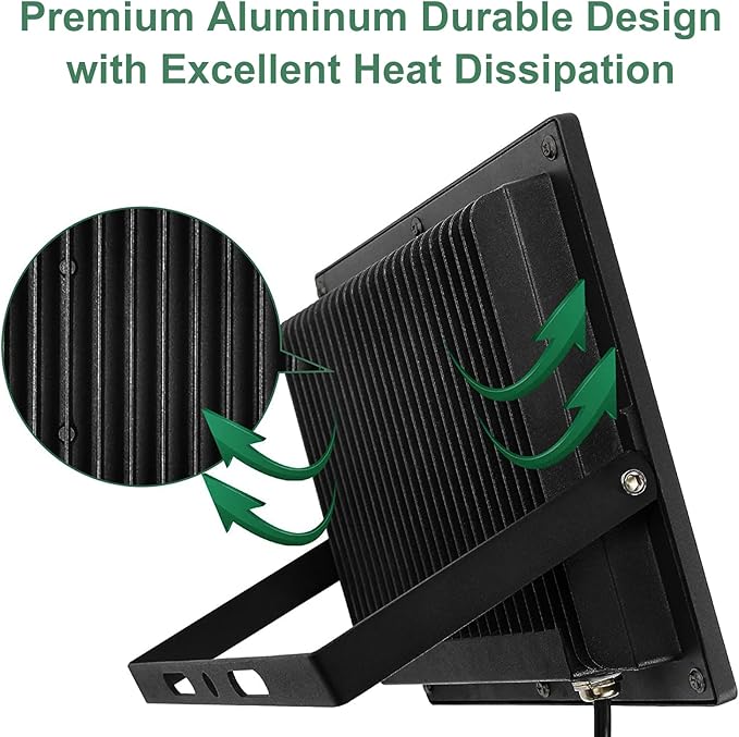 GLORIOUS-LITE LED Flood Lights Outdoor, 100W 10000LM Outside LED Work Light - Image 3