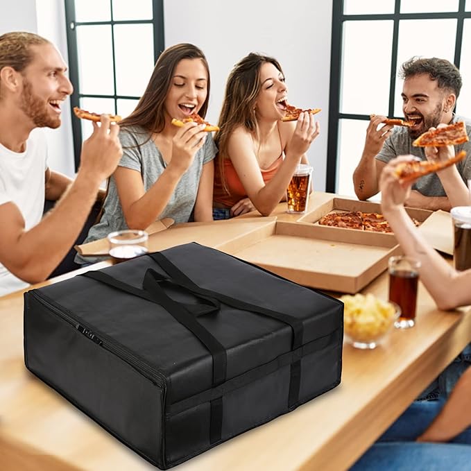 musbus Pizza Bag for Delivery Bag Pizza Carrier Insulated Bags Large for - Image 3