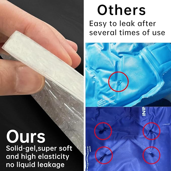 Extended Leg Knee Ice Pack Wrap - Image 8