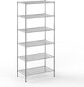 24" Deep x 42" Wide x 96" Height Wire Shelving Kit | 6-Tier | NSF Commercial by Regal+Altair