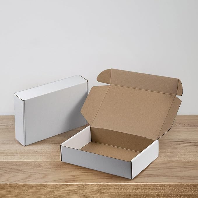 50 Pack 9x6x2 Inches Small Shipping Boxes, Moving Mailing Packing Box - Image 5