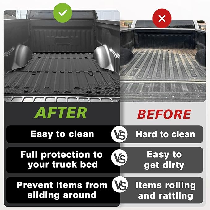 TripleAliners Truck Bed Mat Compatible - Image 6