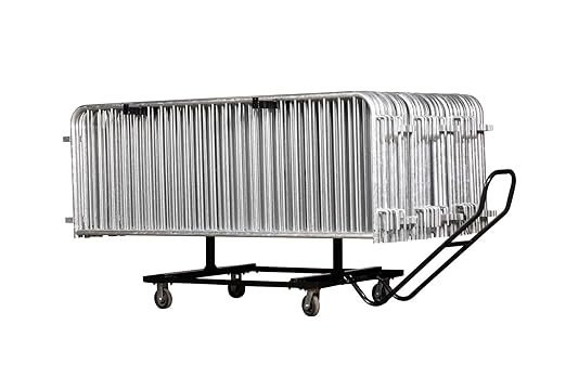 Angry Bull Barricades 30 Unit Capacity Storage Pushcart - Image 4