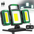 50W 5000LM Rechargeable Work Light, 3-in-1 Magnetic Work Light by VAXMAY