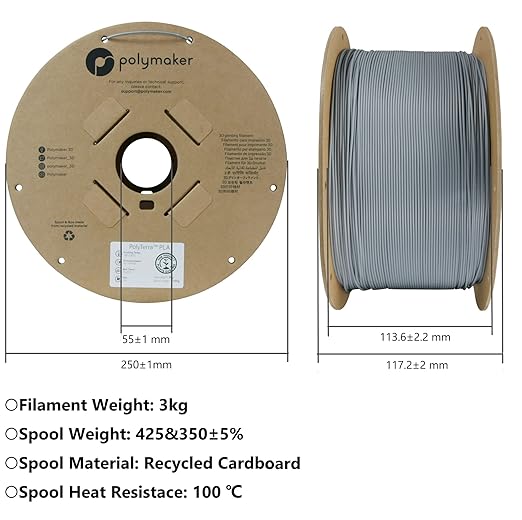 Polymaker PLA Filament, Dimensional Accuracy +/- 0.03mm, Compatible - Image 5