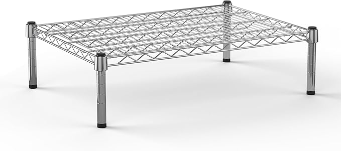 21''W x 30''L x 8''H Chrome Plated Wire Dunnage Rack | Off The Floor Storage by Regal+Altair
