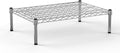 21''W x 30''L x 8''H Chrome Plated Wire Dunnage Rack | Off The Floor Storage by Regal+Altair