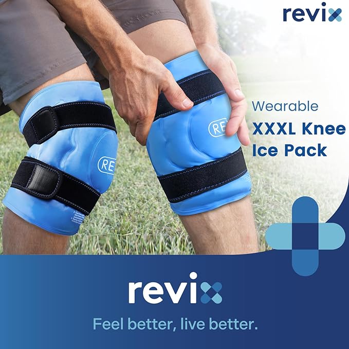 REVIX 20" Extra Large Ice Pack for Knee, Reusable Gel ice Packs to Reduce - Image 2