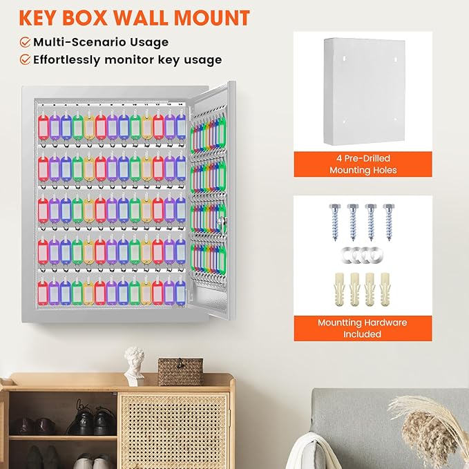 125 Key Lock Box Wall Mount - Image 9