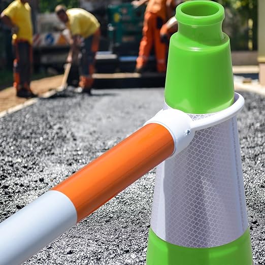 6 Pack 28" Inch Large PVC Traffic Cones - Image 5